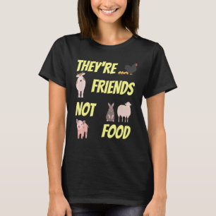 Freunde ohne Tierschutzvegane und Veget T-Shirt