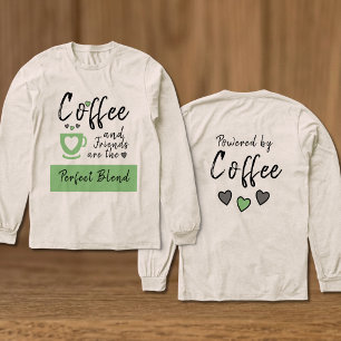 Freunde perfekter Mischung aus grauem Kaffee Tri-Blend Shirt
