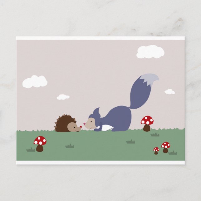 Freunde Postkarte (Vorderseite)