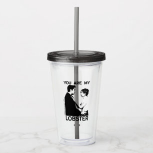 FREUNDE™  Ross & Rachel - Du bist mein Hummer Acryltrinkbecher