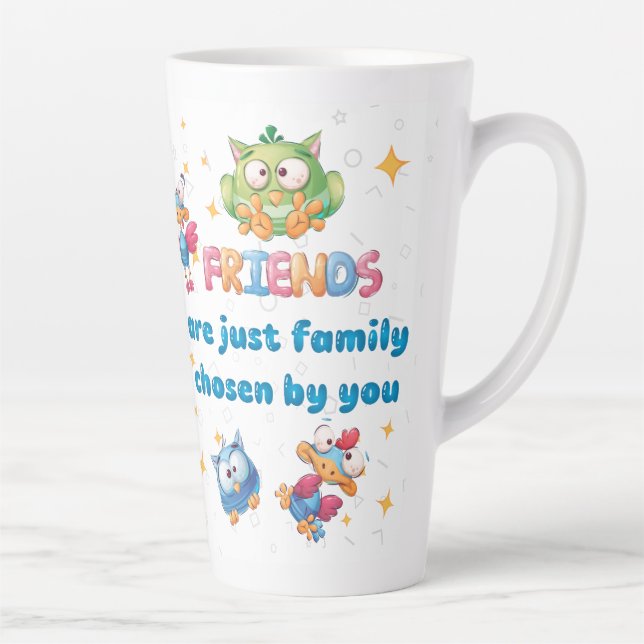 Freunde sind einfach von Ihnen gewählt Milchtasse (Rechts)