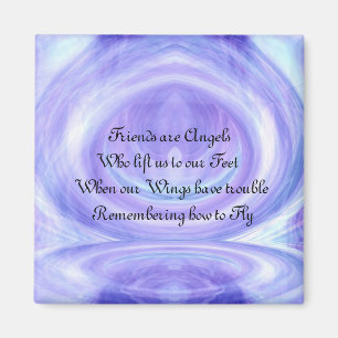 Freunde sind Engel Magnet