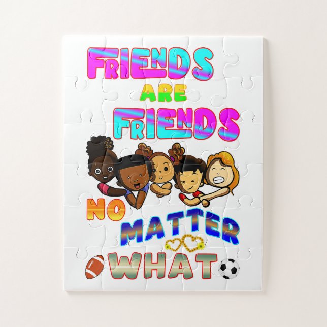 Freunde sind Freunde, egal was passiert (Vertikal)