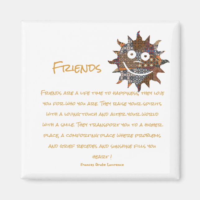 Freunde sind magnet (Vorne)