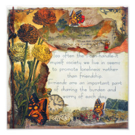 Freunde sind wichtige Mixed Media | FOTO