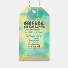 Freunde sind wie Panties Geschenkanhänger