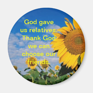 Freunde/Sonnenblumen-Magnet Magnet