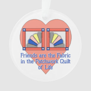 Freunde - Steppdecken-Muster Ornament