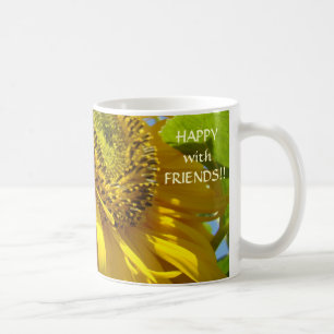 FREUNDE SUNFLOWERS SONNENBLUMEN KAFFEE TASSE
