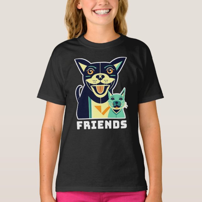 Freunde T-Shirt (Vorderseite)