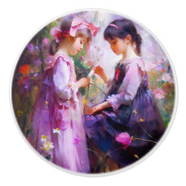 Freunde und Blume 2 Keramikknauf