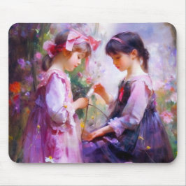 Freunde und Blume 2 Mousepad