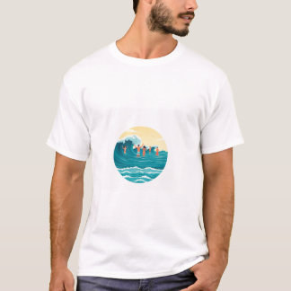 Freunde und Krähe T-Shirt