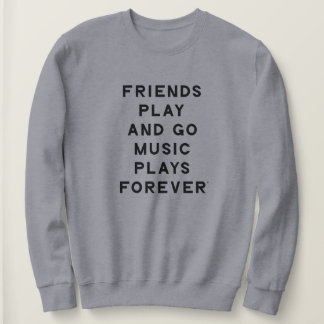 Freunde und Musikangebot Frauen Sweatshirt