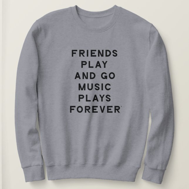 Freunde und Musikangebot Frauen Sweatshirt (Design vorne)