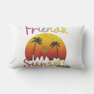 Freunde und sonnige Sets Lendenkissen