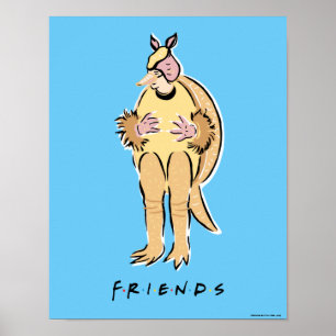 FREUNDE™  Urlaub Armadillo Poster