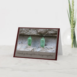 Freunde von Butterfly Cocoons Karte