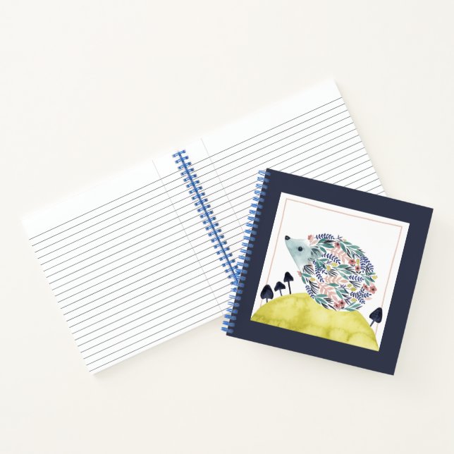 Freunde von Clementine | Folk Art Hedge Hog Notizbuch (Innenseite)
