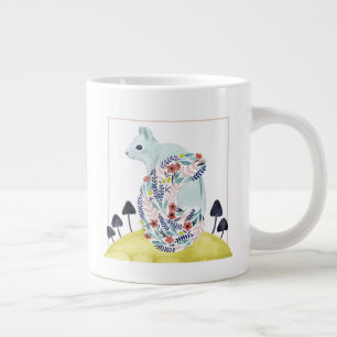 Freunde von Clementine  Volkskunst Jumbo-Tasse
