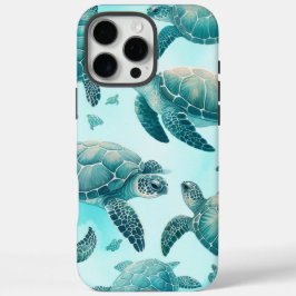 Freunde von Meeresschildkröten iPhone 16 Pro Max Hülle