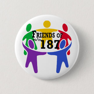 Freunde von PS/IS 187 Knopf Button