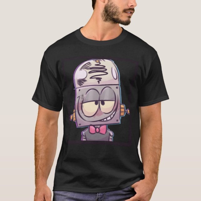 Freunde von Robot Jones T-Shirt (Vorderseite)