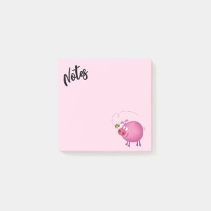 Freunde von Schweinefleisch und Bienen Post-it Klebezettel