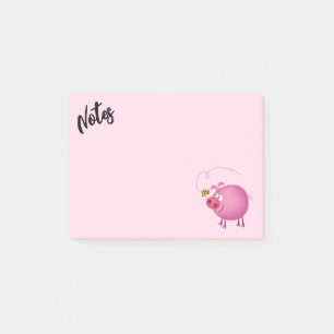 Freunde von Schweinefleisch und Bienen Post-it Klebezettel