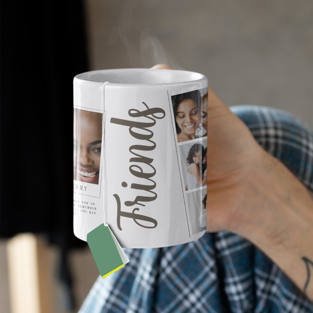 Freundes-Foto-Collage Freund Tasse (Von Creator hochgeladen)