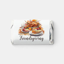 Freundesdankfest-Thanksgiving-Süßigkeitenverpackun