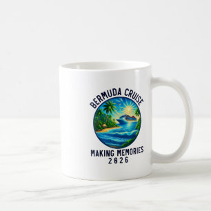 Freundesgruppe Bermuda-Kreuzfahrt 2026 passende Fa Kaffeetasse