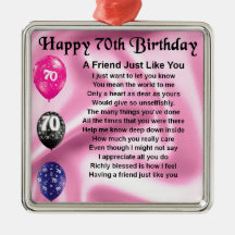 Freundgedicht - 70. Geburtstag