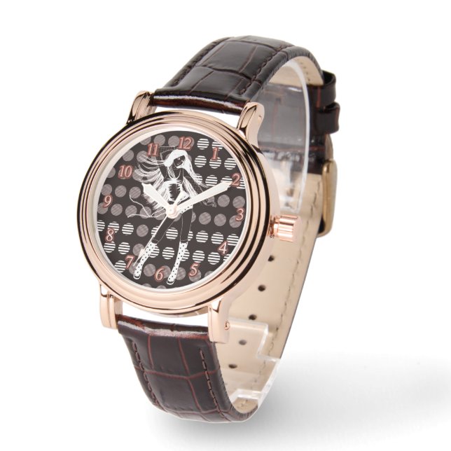 Freundin Armbanduhr (Winkel)