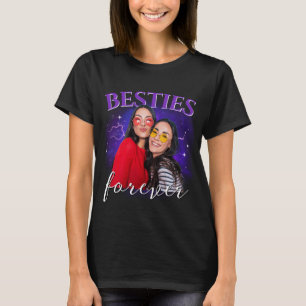 Freundin Benutzerdefiniertes Foto Vintage Bootleg T-Shirt