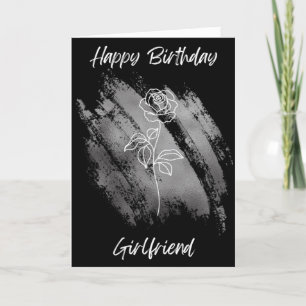 Freundin Birthday Card Einladung