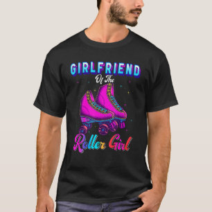 Freundin der Roller Girl Roller Skaten Birth T-Shirt