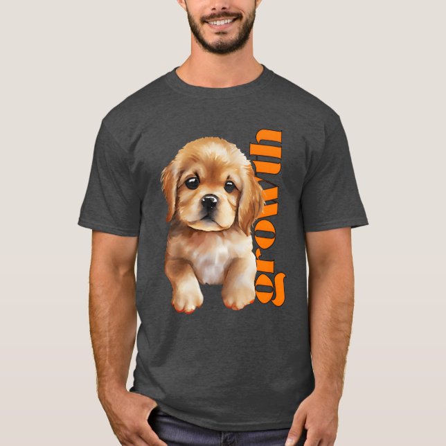 Freundin des hübschen Hundes T-Shirt (Vorderseite)