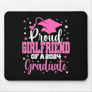Freundin eines 2024-Absolventen Cl Senior Abschlus Mousepad
