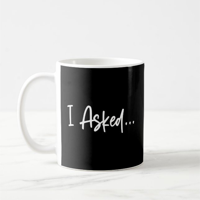 Freundin ich Gefragt Sie sagte Yes Fiancã© Kaffeetasse (Links)