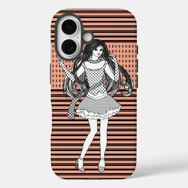Freundin iPhone 16 Hülle (Rückseite)