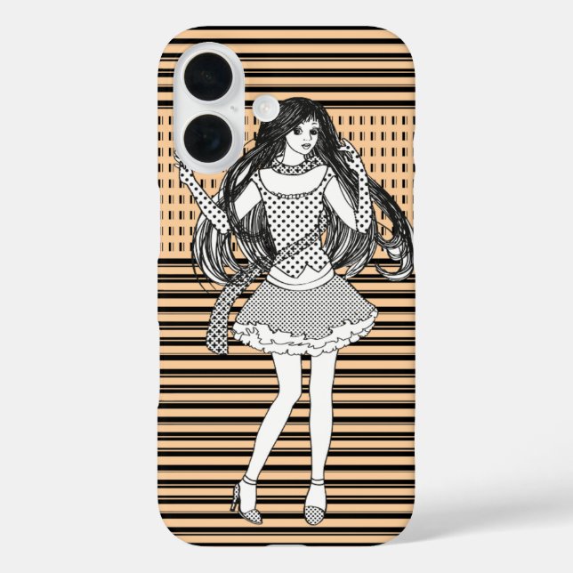 Freundin iPhone 16 Hülle (Rückseite)