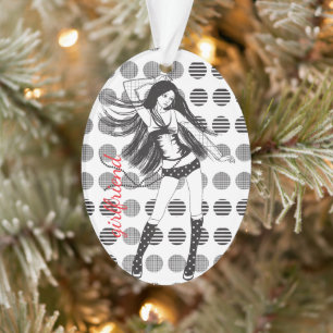 Freundin Ornament