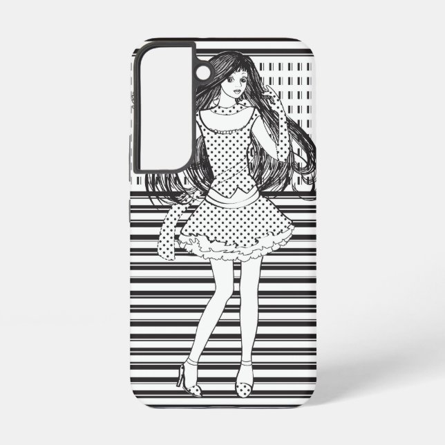 Freundin Samsung Galaxy Hülle (Rückseite)