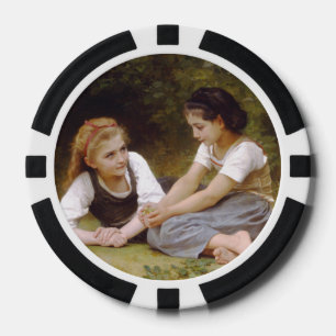 Freundinnen sammeln Nüsse, Les Noisettes Bouguerea Pokerchips