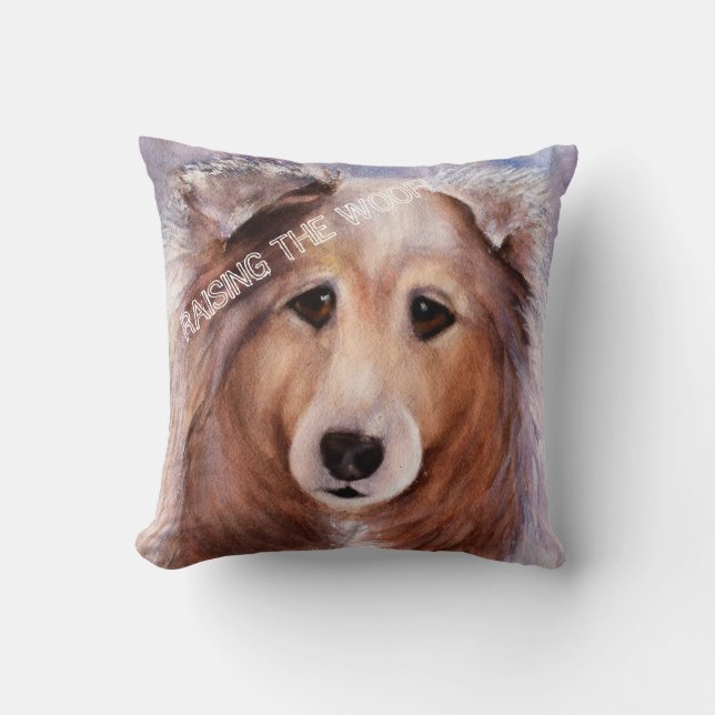 FREUNDLICH FAMILY COLLIE KISSEN (Vorderseite)
