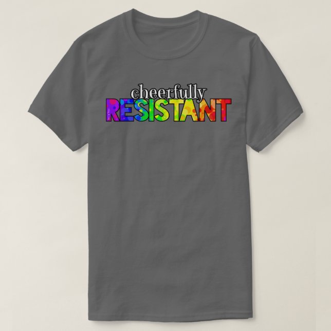 freundlich widerstandsfähig T-Shirt (Design vorne)