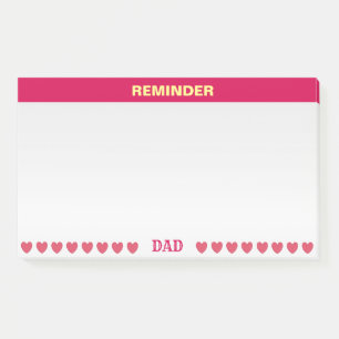 Freundliche Erinnerung Post-it Klebezettel