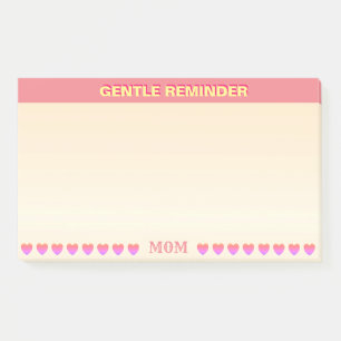 Freundliche Erinnerung Post-it Klebezettel