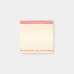 Freundliche Erinnerung Post-it Klebezettel